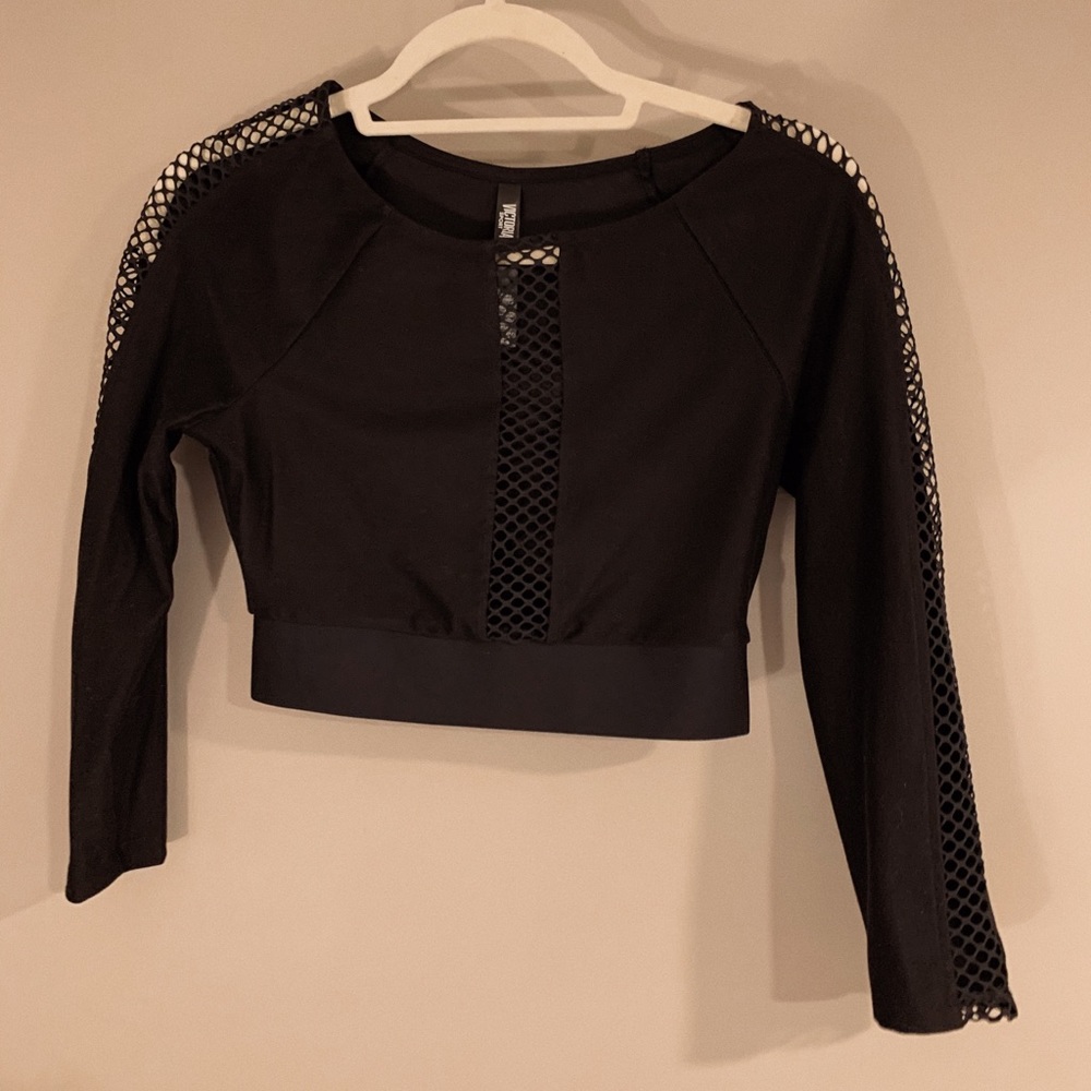 fun Victoria Secret workout top!